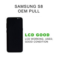           LCD digitizer HEAVY USED with FRAME for Samsung S8 G9500 G950 G950F G950A 